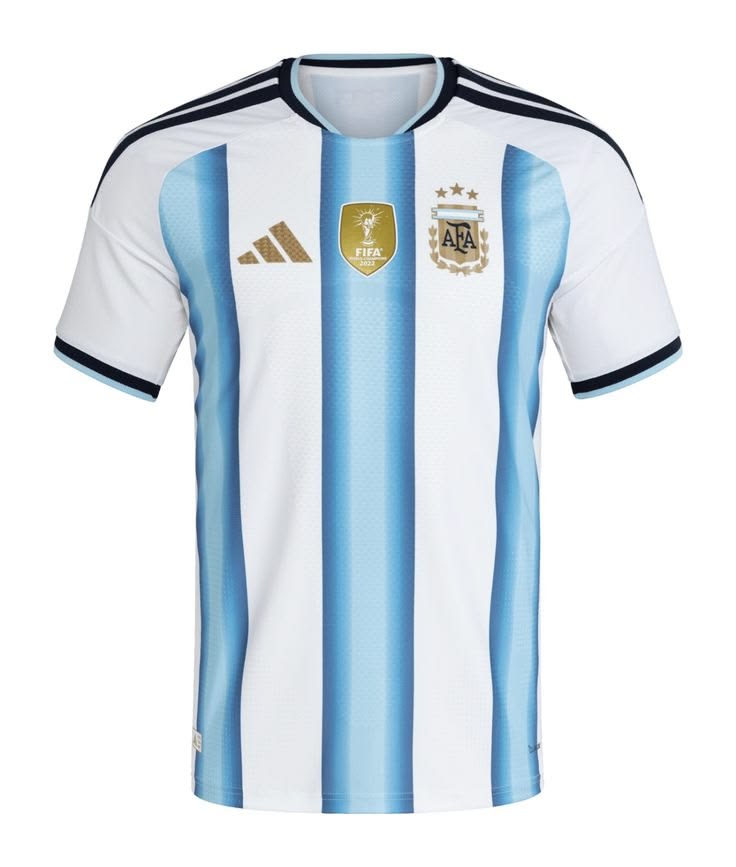 Argentina 2026 Home Jersey – Sky Blue & White World Champions Edition