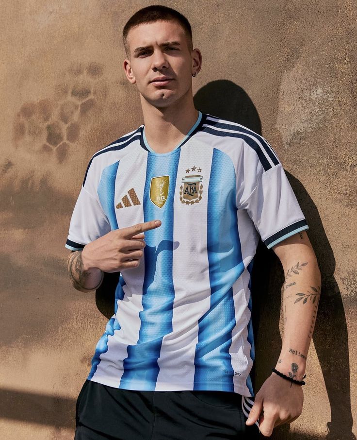 Argentina 2026 Home Jersey – Sky Blue & White World Champions Edition