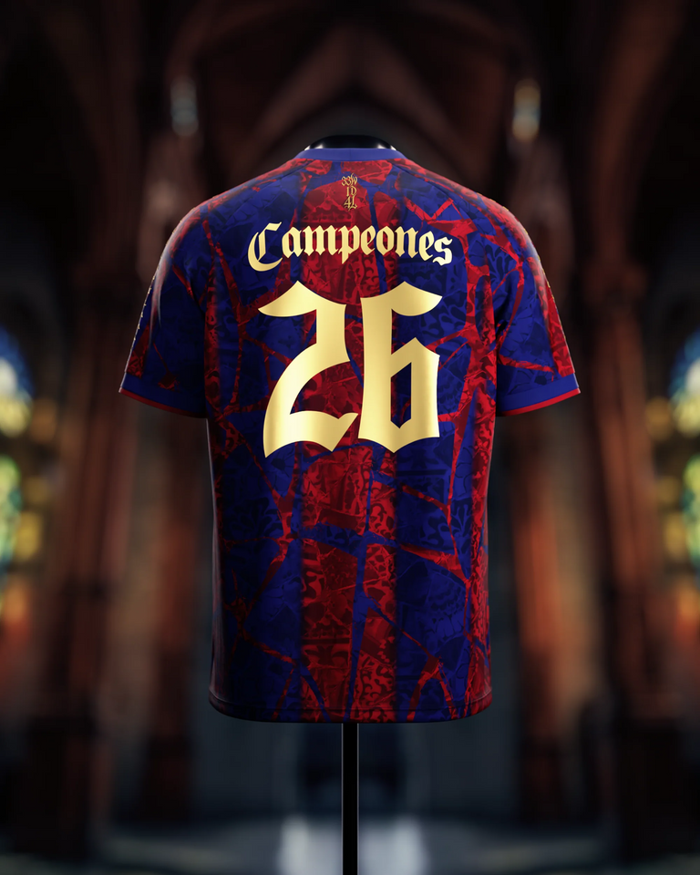 Barcelona 2026 Spanish Champions Jersey