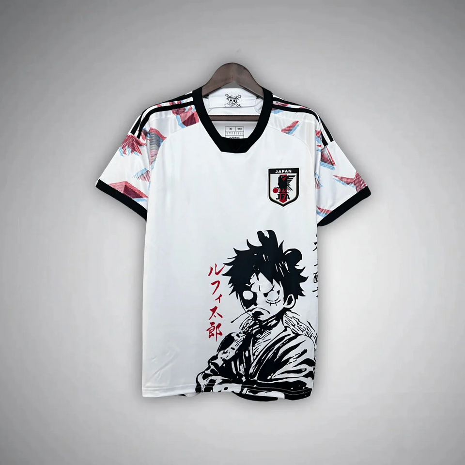 LUFFY X JAPAN FOOTBALL JERSEY