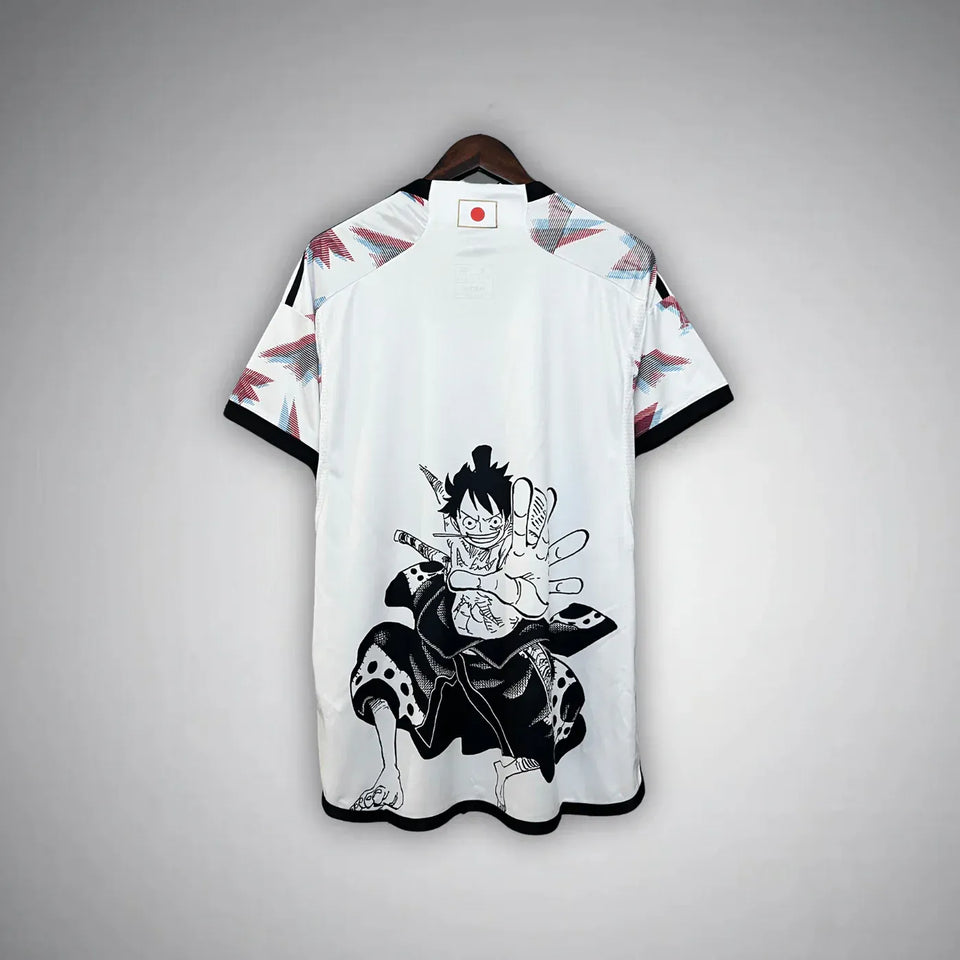 LUFFY X JAPAN FOOTBALL JERSEY
