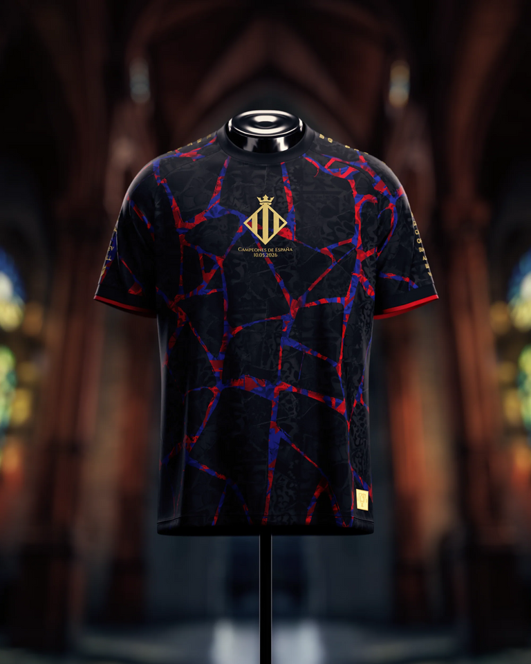 Barcelona 2026 Spanish Champions Jersey - Black