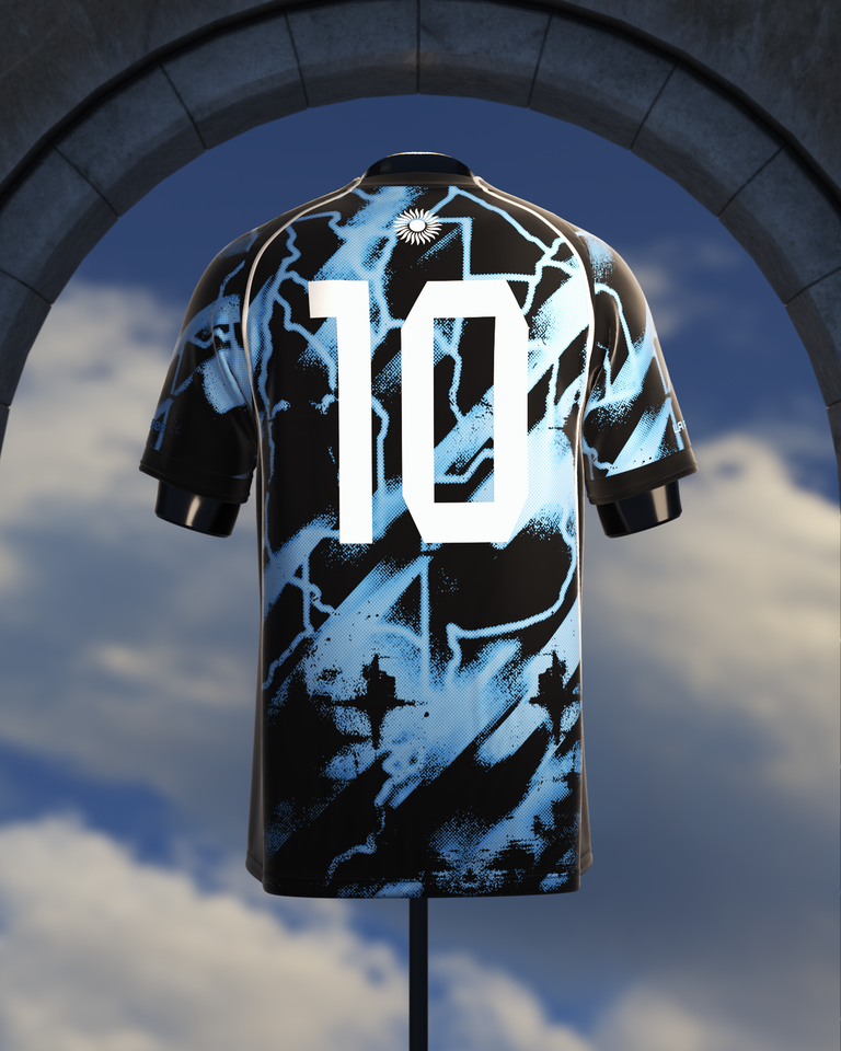 La pulga Number 10 Jersey